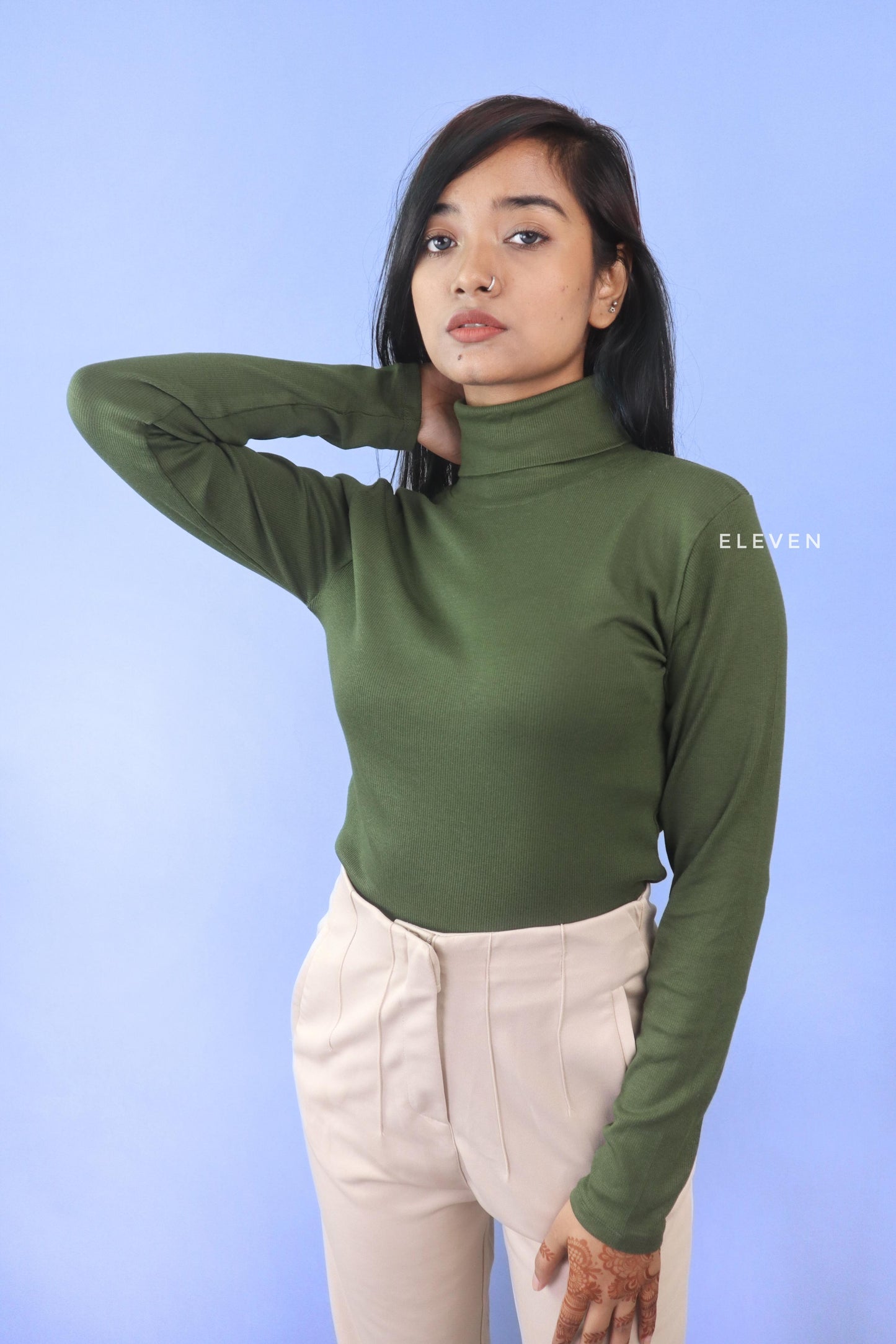 Olive Turtle Neck