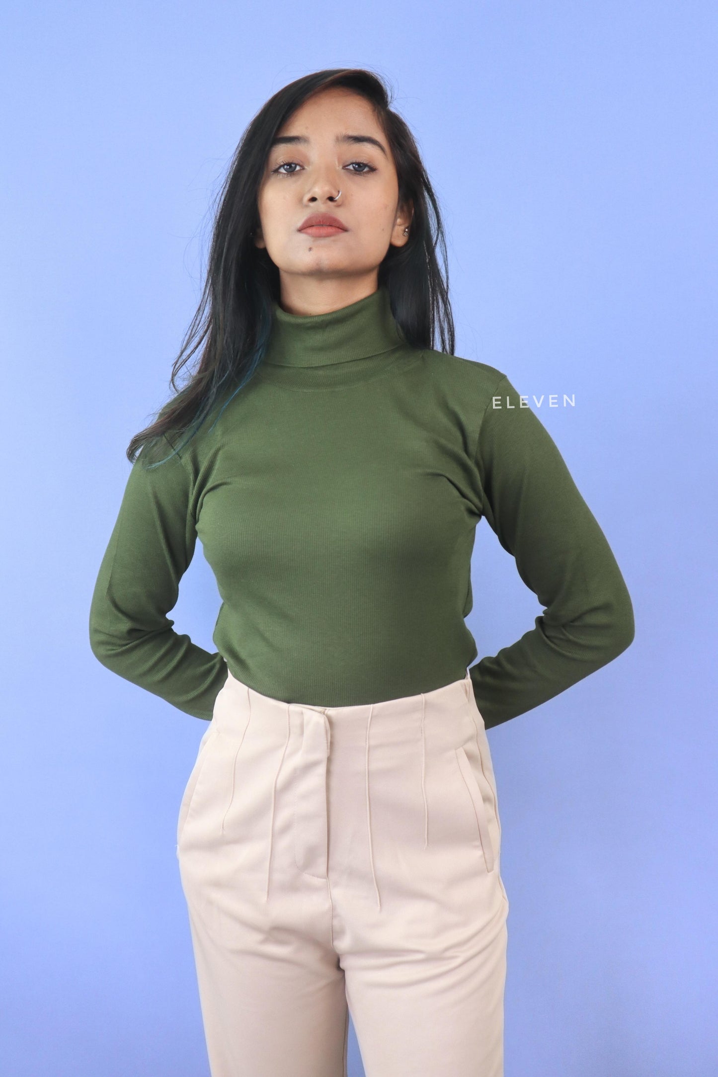 Olive Turtle Neck