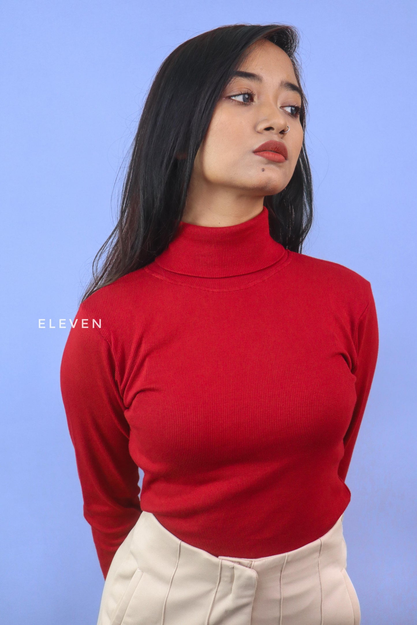 Red Turtle Neck