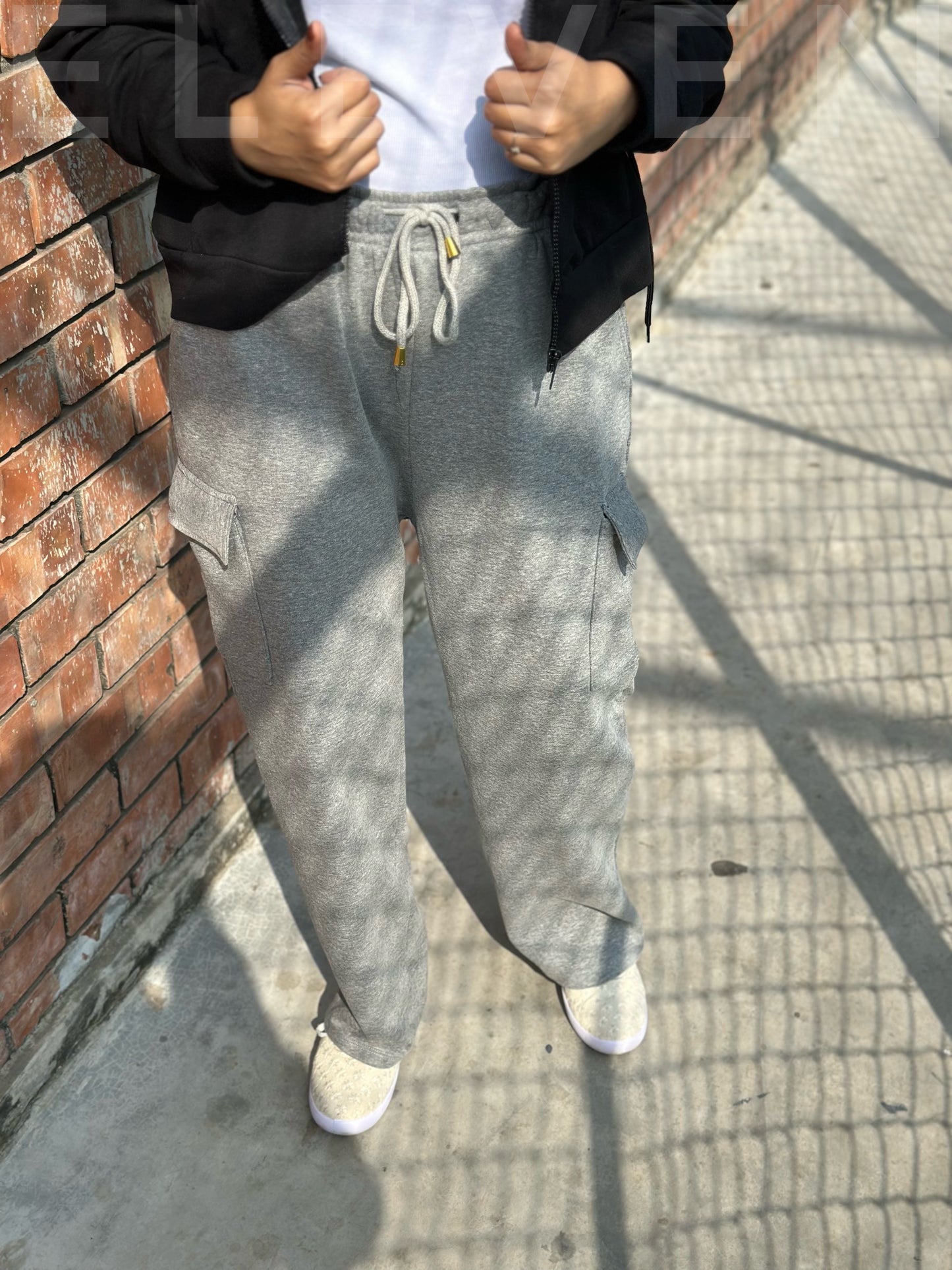 Gray Baggy Sweatpant