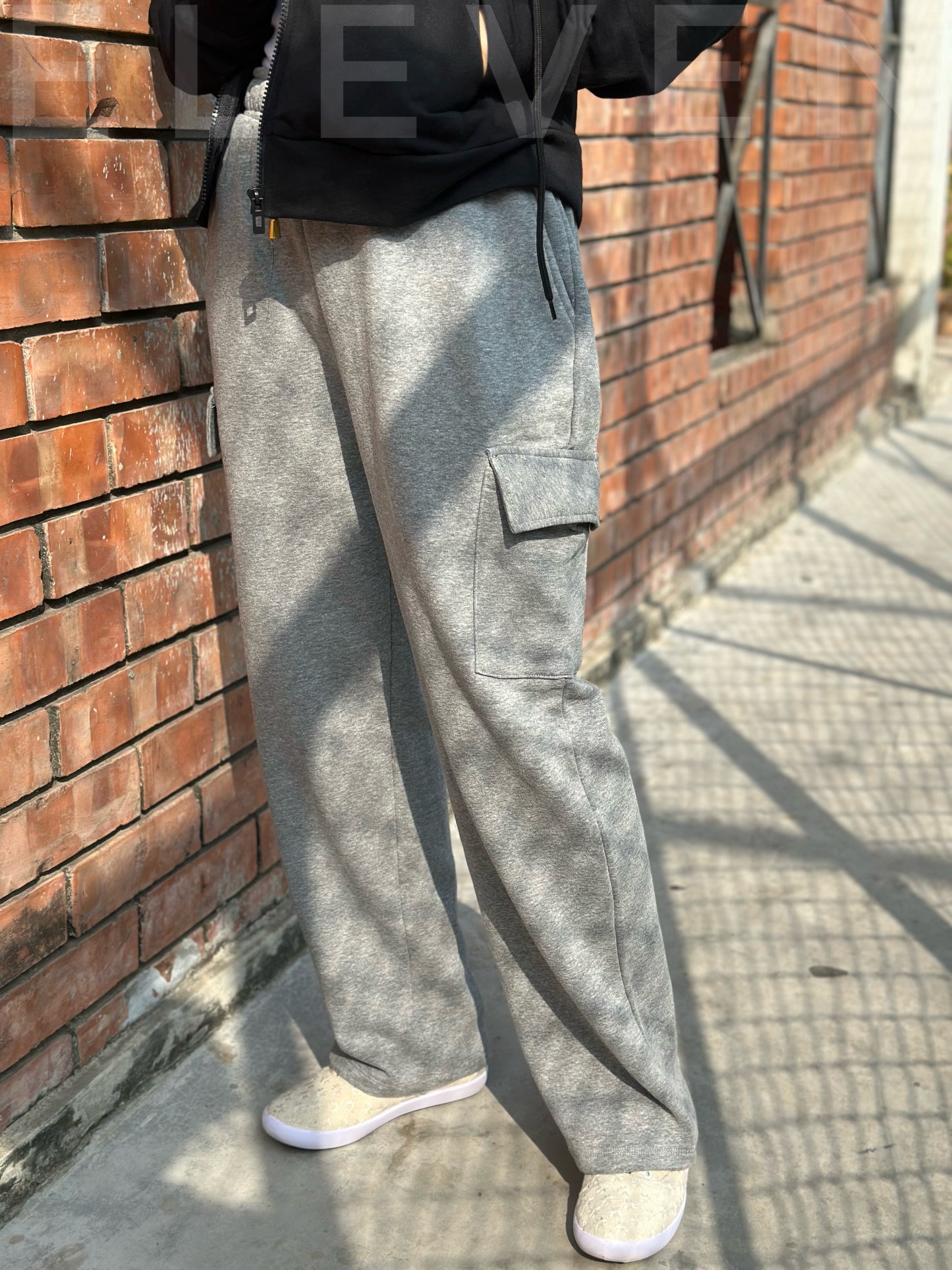 Gray Baggy Sweatpant