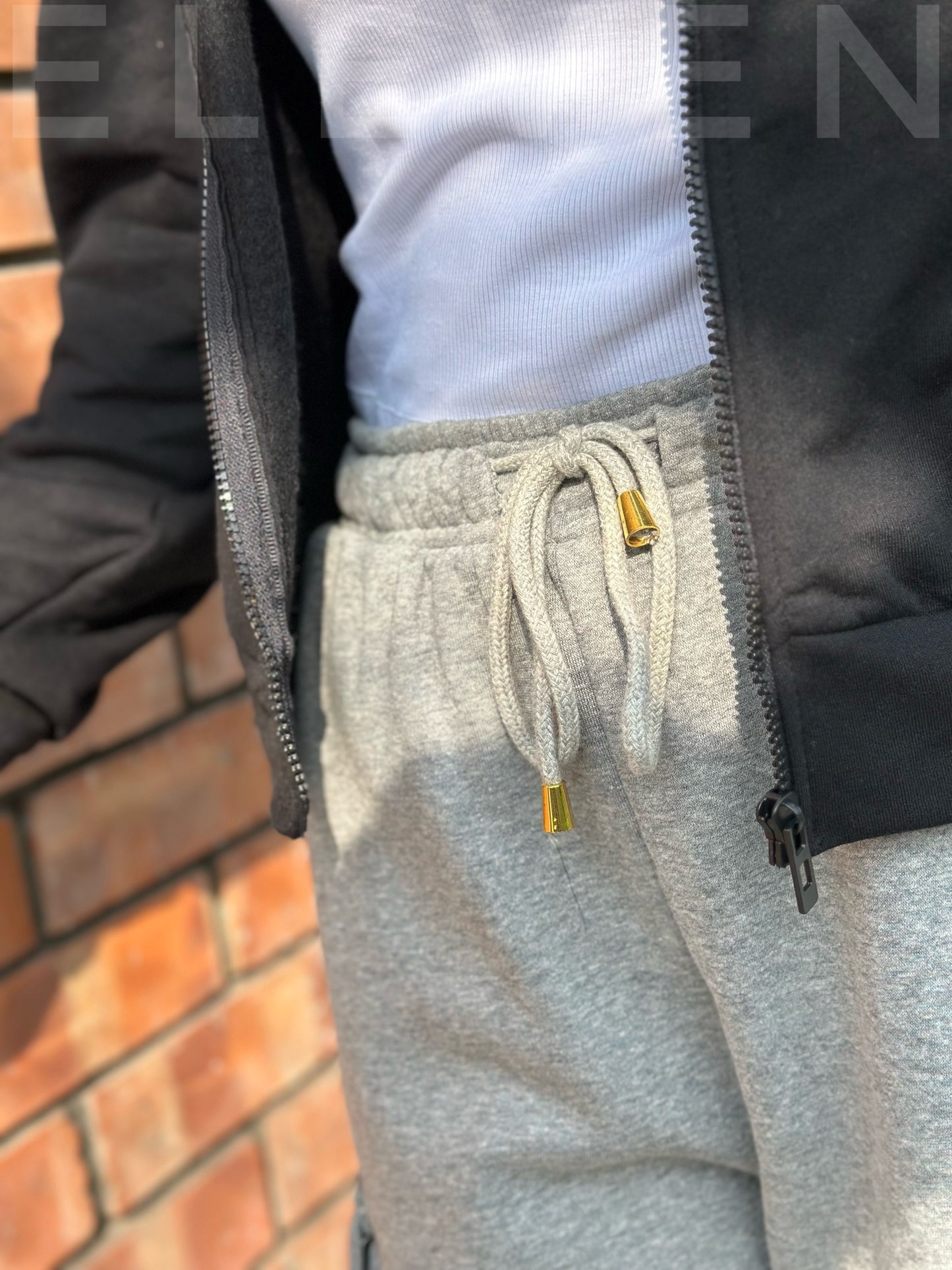 Gray Baggy Sweatpant