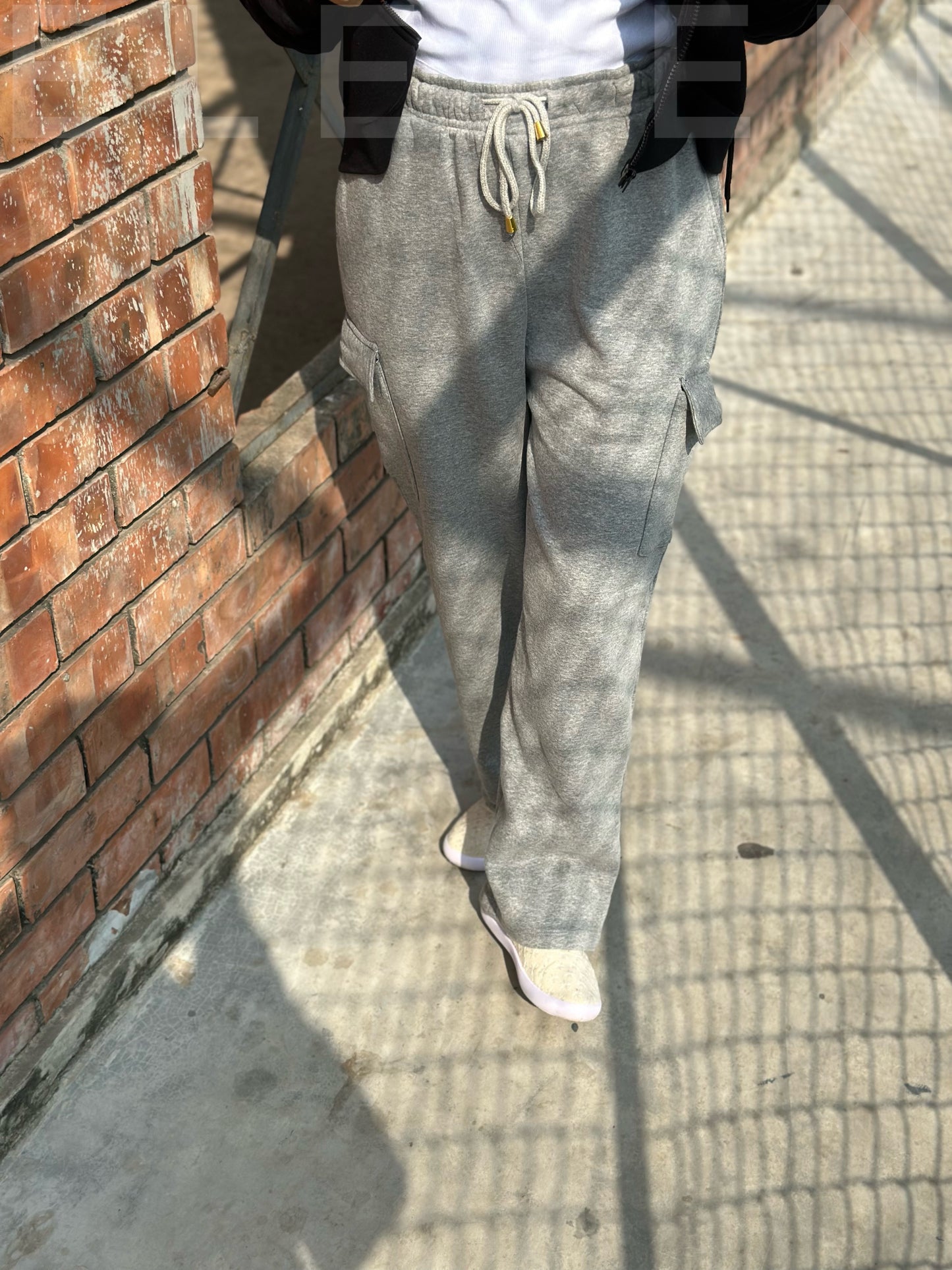 Gray Baggy Sweatpant